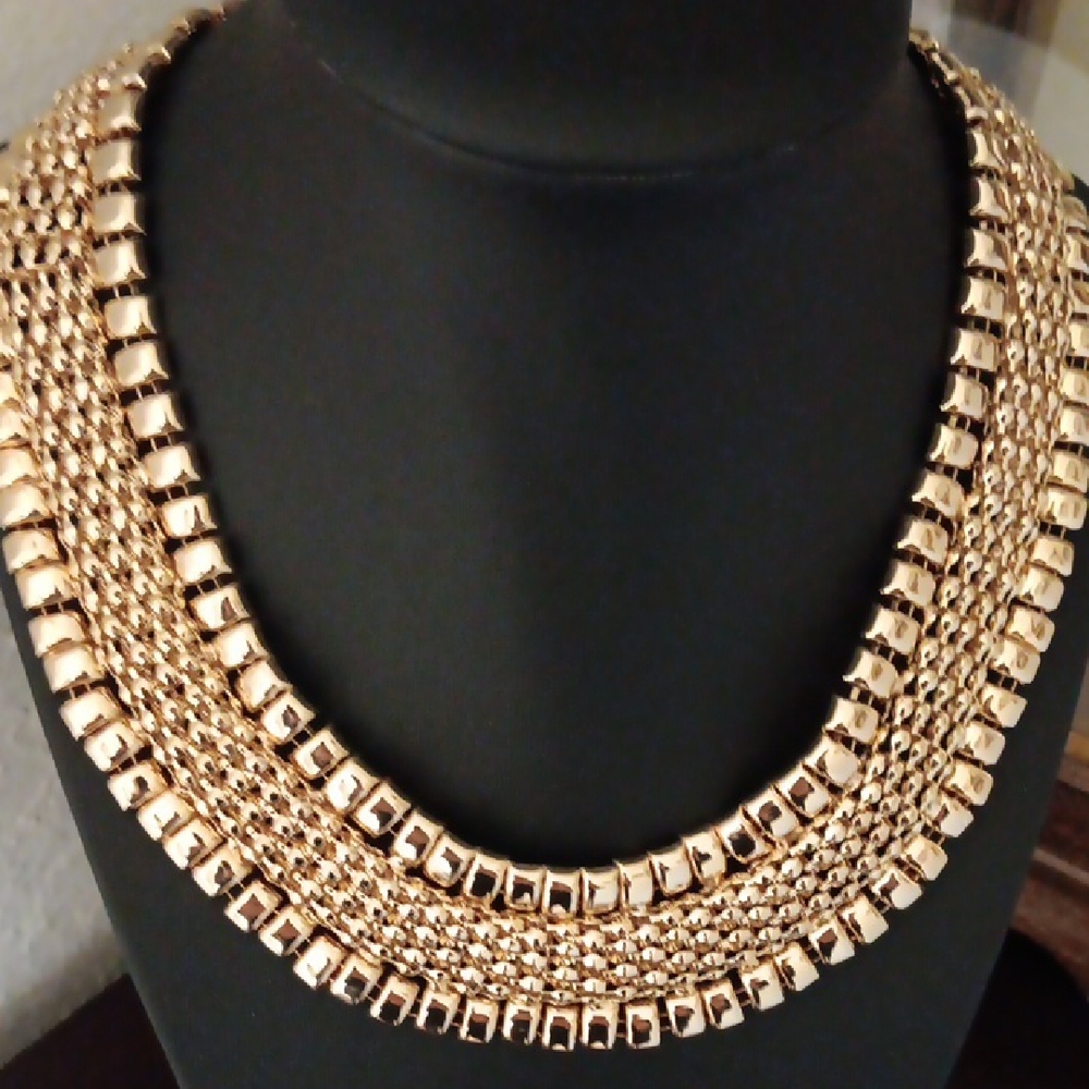 Statement Gold Necklace